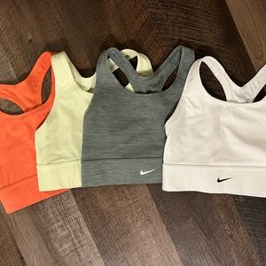 Nike longline sports bras